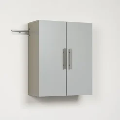 Storage Cabinets*Prepac ™ HangUps 24" Laminate Upper Storage Cabinet, Light Gray (GSUW-0706-1)