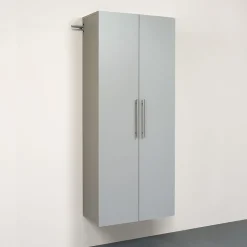 Storage Cabinets*Prepac ™ HangUps 30" Laminate Large Storage Cabinet, Light Gray (GSCW-0707-2K)