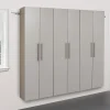Storage Cabinets*Prepac ™ HangUps 72" Laminate 3 Piece Storage Cabinet Set C, Light Gray