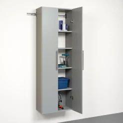 Storage Cabinets*Prepac ™ HangUps 24" Laminate Large Storage Cabinet, Light Gray