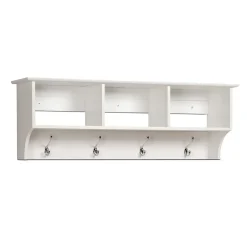 Shelving*Prepac ™ Sonoma Entryway Cubbie Shelf, 48" x 11.5", White