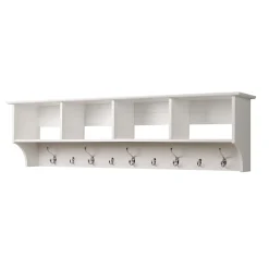 Shelving*Prepac ™ Wide Hanging Entryway Shelf, 60" x 11.5", White