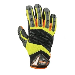 Proflex 924 Hybrid Dorsal Impact-Reducing Gloves, Lime, L (17684)