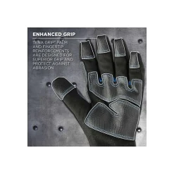 Proflex 818WP Performance Thermal Waterproof Utility Gloves, Black, Medium (17383)