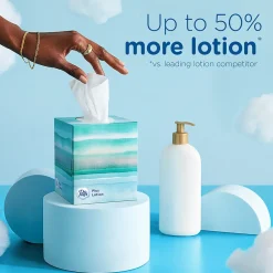 Plus Lotion Facial Tissue, 2-ply, 56 Tissues/Box, 24 Boxes/Carton (34899)<Puffs New