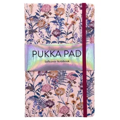 Subject Notebooks|Pukka Pad Bloom Subject Notebooks, Narrow Ruled, Black, 3/Pack (PUK9493BLM)