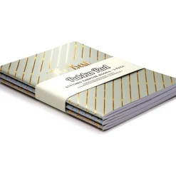 Composition Notebooks|Pukka Pad Composition Notebooks, 4.6" x 6.8", College-Ruled, 20 Sheets, Assorted Colors, 3/Pack (9979(AST)-HZE)