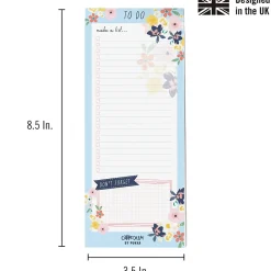 Notepads|Pukka Pad Ditzy Floral Memo Pad, Assorted Colors, 6/Pack (PUK9206CD)