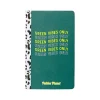 Composition Notebooks|Pukka Pad Green Vibes Only Notebook, 5.28" x 8.46", Wide-Ruled, 96 Sheets, Green (9704-SPP)