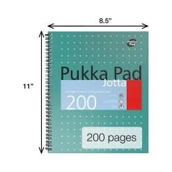 Notebooks|Pukka Pad Metallic Jotta Professional Notebooks, 8.5