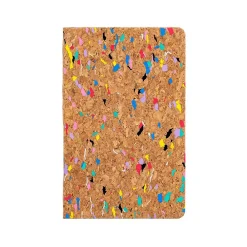 Subject Notebooks|Pukka Pad Planet Softcover Notebook, 5.31" x 8.46", Wide-Ruled, 80 Sheets, Multicolor (9855-SPP)