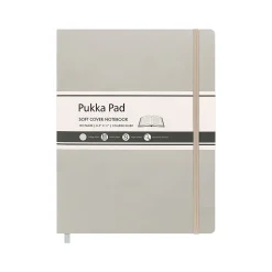 Notebooks|Pukka Pad Professional Notebooks, 8.5" x 11", College Ruled, 96 Sheets, Beige (9943-SIG)