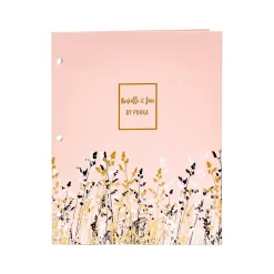 Pocket Folders|Pukka Pad Rochelle & Jess 3-Hole Punched 2-Pocket Portfolio Folders, Assorted Colors, 6/Pack (9108-ROC)
