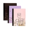 Composition Notebooks|Pukka Pad Rochelle & Jess Composition Notebooks, 7.5" x 9.75", College Ruled, 70 Sheets, Assorted Colors, 3/Pack (9107-ROC)