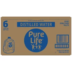 Pure Life Distilled Water, 128 oz. Bottle, 6/Pack (NLE12532472X)