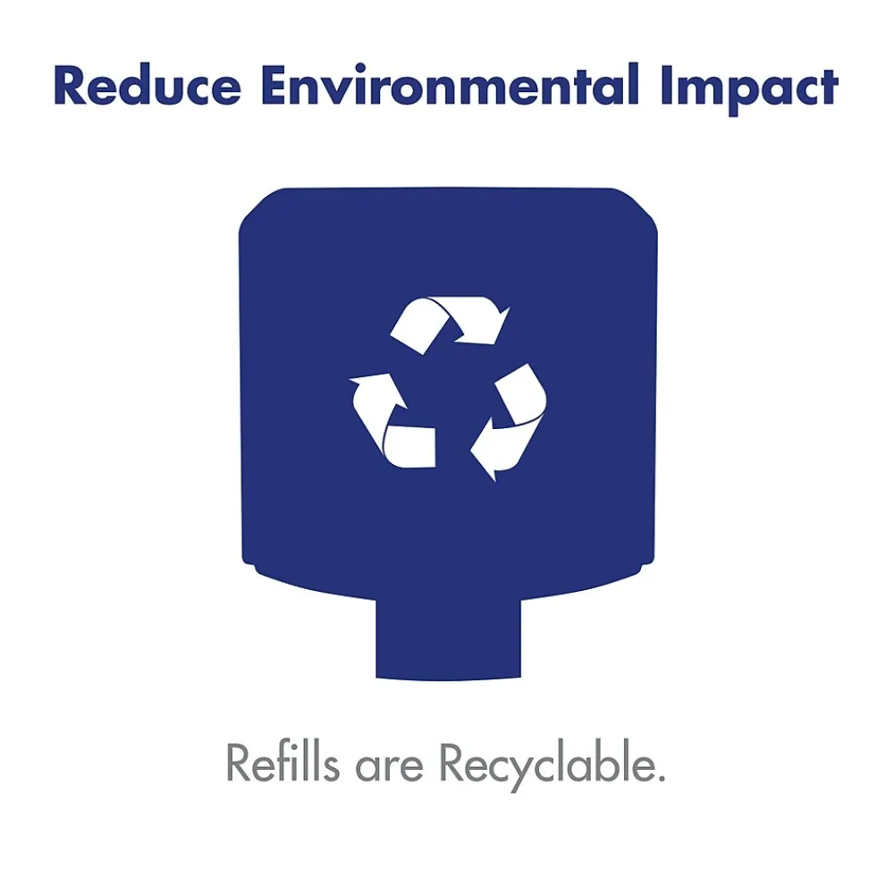 Advanced 70% Alcohol Gel Hand Sanitizer Refill for ES4 Dispenser, Citrus Scent, 1200 mL, 2/Carton (5063-02)<Purell Best