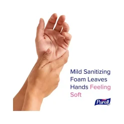 Advanced 70% Alcohol Foaming Hand Sanitizer Refill for ES10 Dispenser, 1200 mL., 2/Carton (8351-02)<Purell