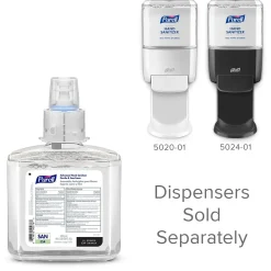 Advanced 70% Alcohol Foaming Hand Sanitizer Refill for ES4 Dispenser, 1200 mL, 2/Carton (5051-02)<Purell Outlet