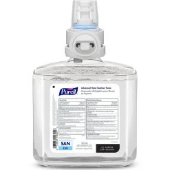 Advanced 70% Alcohol Foaming Hand Sanitizer Refill for ES8 Dispenser, 1200 mL, 2/Carton (7753-02)<Purell Outlet