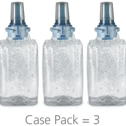 Advanced 70% Alcohol Gel Hand Sanitizer Refill for ADX 12 Dispenser, 1200 mL., 3/Carton (8803-03)<Purell New