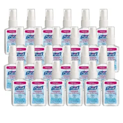 Advanced 70% Alcohol Gel Hand Sanitizer, Clean Scent, 2 oz., 24/Carton (960624)<Purell New