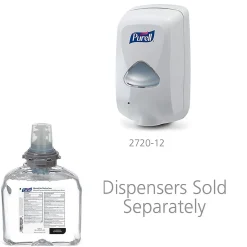 Advanced 70% Alcohol Foaming Hand Sanitizer Refill for TFX Dispenser, 1200 mL., 2/Carton (5392-02)<Purell Outlet