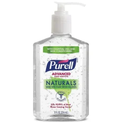 Advanced Naturals 8 oz. Gel Hand Sanitizer, Citrus Scent (9626-12-CMR)<Purell Discount