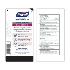 Advanced Prime Defense 85% Alcohol Gel Hand Sanitizer, 12 oz., 12/Carton (3699-12 CT)<Purell