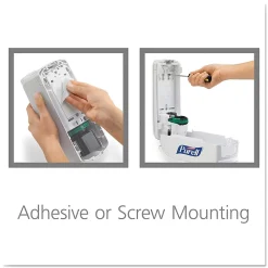 ADX-12 Wall Mounted Hand Sanitizer Dispenser, White (8820-06)<Purell Sale
