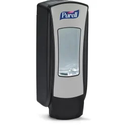 ADX12 Wall Mounted Hand Sanitizer Dispenser, Black/Brushed Chrome (8828-06)<Purell Outlet
