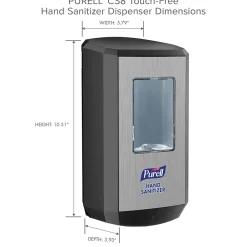CS8 Automatic Wall Mounted Hand Sanitizer Dispenser Graphite (7824-01)<Purell Online