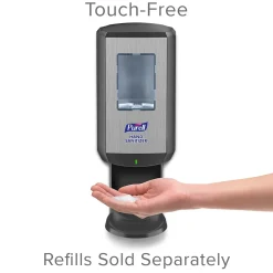 CS6 Automatic Wall Mounted Hand Sanitizer Dispenser, Graphite (6524-01)<Purell Discount