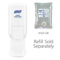 CS Wall Mounted Hand Sanitizer Dispenser, White (4121-06)<Purell Online