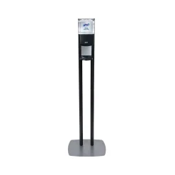 ES6 Automatic Floor Stand Hand Sanitizer Dispenser, Graphite/Black (7216-DS)<Purell Best