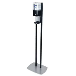 ES8 Automatic Floor Stand Hand Sanitizer Dispenser, Graphite/Black (7218-DS)<Purell Discount