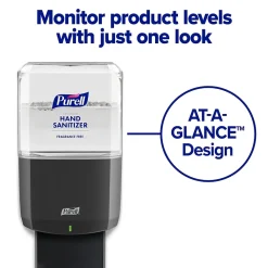 ES8 Automatic Floor Stand Hand Sanitizer Dispenser, Graphite/Black (7218-DS)<Purell Discount