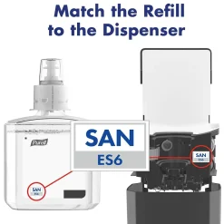 ES6 Automatic Wall Mounted Hand Sanitizer Dispenser, Graphite (6424-01)<Purell Outlet