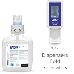 Healthcare Antibacterial Liquid Hand Soap Refill for CS8 Dispenser, 1200 ml, 2/Carton (7869-02)<Purell Hot