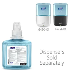 HEALTHY SOAP Antibacterial Liquid Hand Soap Refill for ES6 Dispenser, Light Scent, 1200 ml, 2/Carton (6480-02)<Purell Online