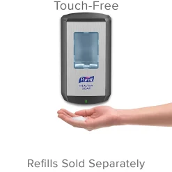 HEALTHY SOAP CS8 Automatic Wall Mounted Hand Soap Dispenser, Graphite (7834-01)<Purell Clearance