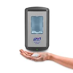 HEALTHY SOAP CS6 Automatic Wall Mounted Hand Soap Dispenser, White (6530-01)<Purell Hot