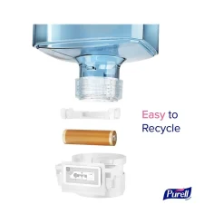 HEALTHY SOAP ES10 Automatic Wall Mounted Hand Soap Dispenser, Graphite (8334-E1)<Purell Hot