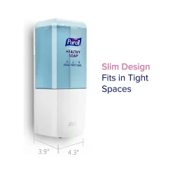 HEALTHY SOAP ES10 Automatic Wall Mounted Hand Soap Dispenser, White (8330-E1)<Purell Outlet