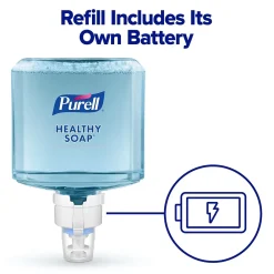 HEALTHY SOAP ES8 Automatic Wall Mounted Hand Soap Dispenser, Black (7734-01)<Purell New