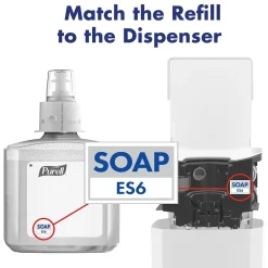 HEALTHY SOAP ES6 Automatic Wall Mounted Hand Soap Dispenser, White (6430-01)<Purell Outlet