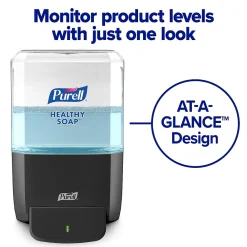 HEALTHY SOAP ES4 Wall Mounted Hand Soap Dispenser, Graphite (5034-01)<Purell New