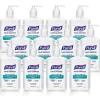 2in1 Moisturizing Advanced 70% Alcohol Gel Hand Sanitizer, 12 oz, 12/Carton (3698-12 CT)<Purell Clearance