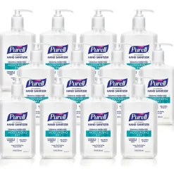 2in1 Moisturizing Advanced 70% Alcohol Gel Hand Sanitizer, 12 oz, 12/Carton (3698-12 CT)<Purell Clearance