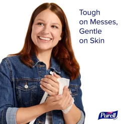 Individually Wrapped 70% Alcohol Sanitizing Hand Wipes, 1,000 Wipes/Carton (9021-1M)<Purell Best