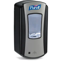 LTX 12 Automatic Wall Mounted Hand Sanitizer Dispenser, Chrome/Black (1928-04)<Purell Outlet